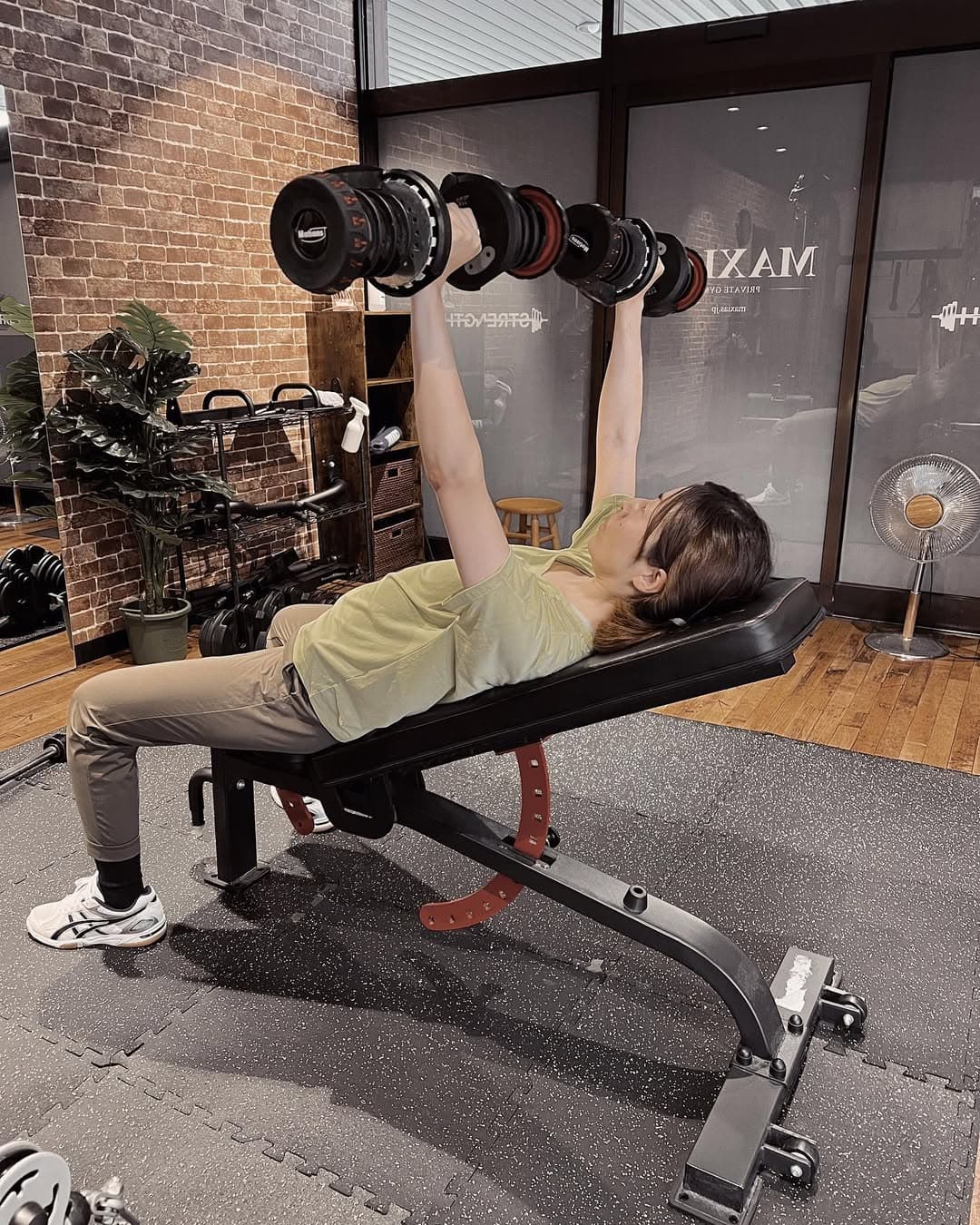 お客様のトレーニング成果 1